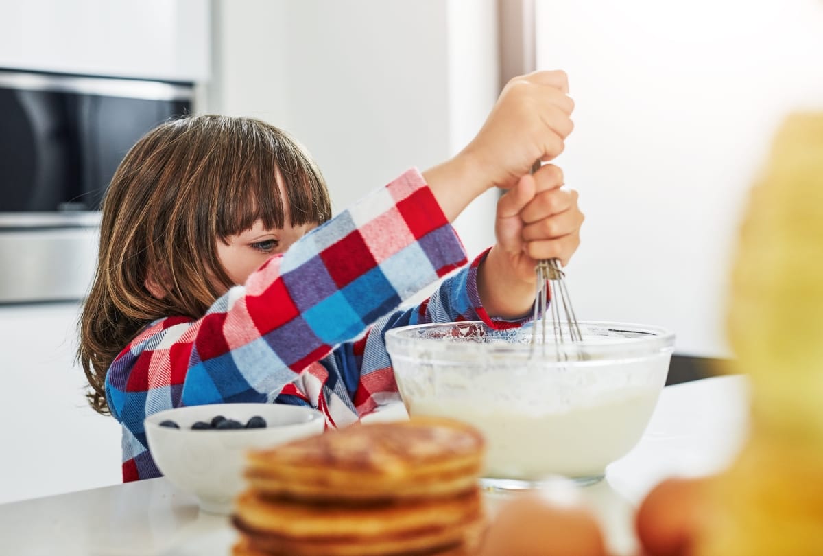 Gezonde pannenkoeken voor kinderen