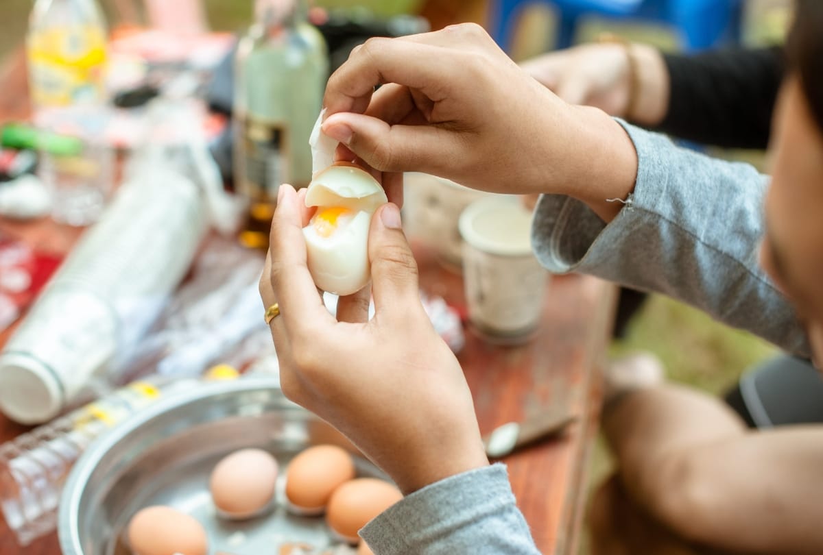 Gekookte eieren te hard of te zacht?