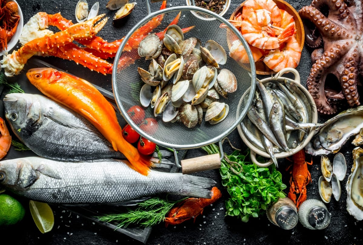 Welke ingrediënten passen goed bij zeevruchten?