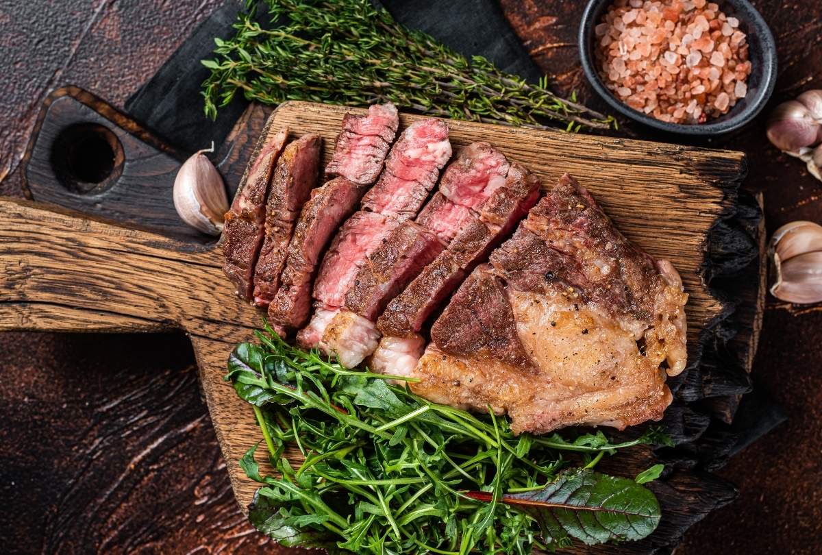 Sous vide cote de boeuf