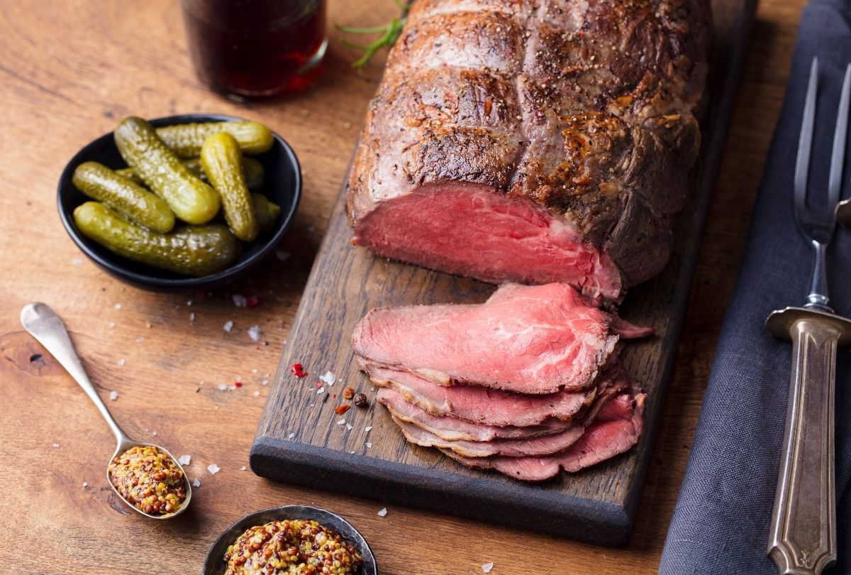 Sous vide rosbief