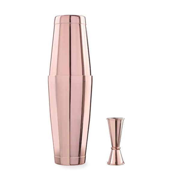 Cocktail set - Tin-on-Tin Boston shaker met Japanse jigger