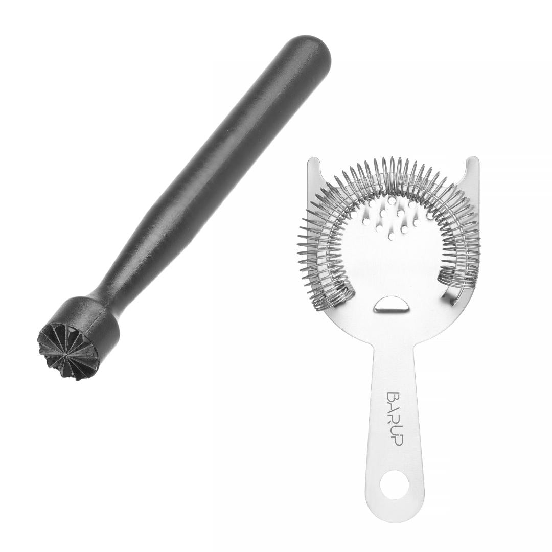 Hawthorne-strainer-cocktail-muddler
