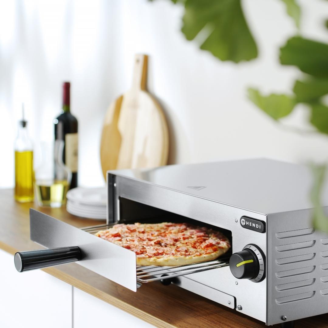 Stap 2: Schuif de pizza erin