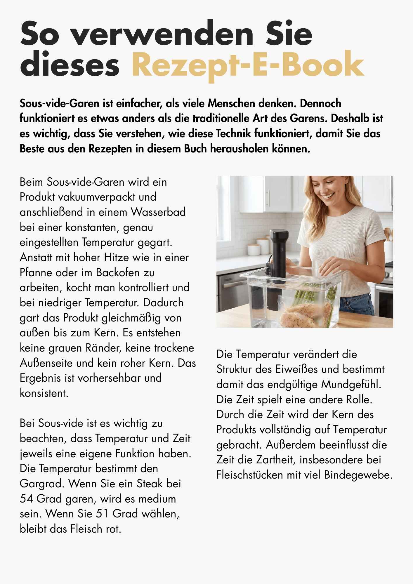 Die beste Sammlung von Sous-Vide-Rezepten