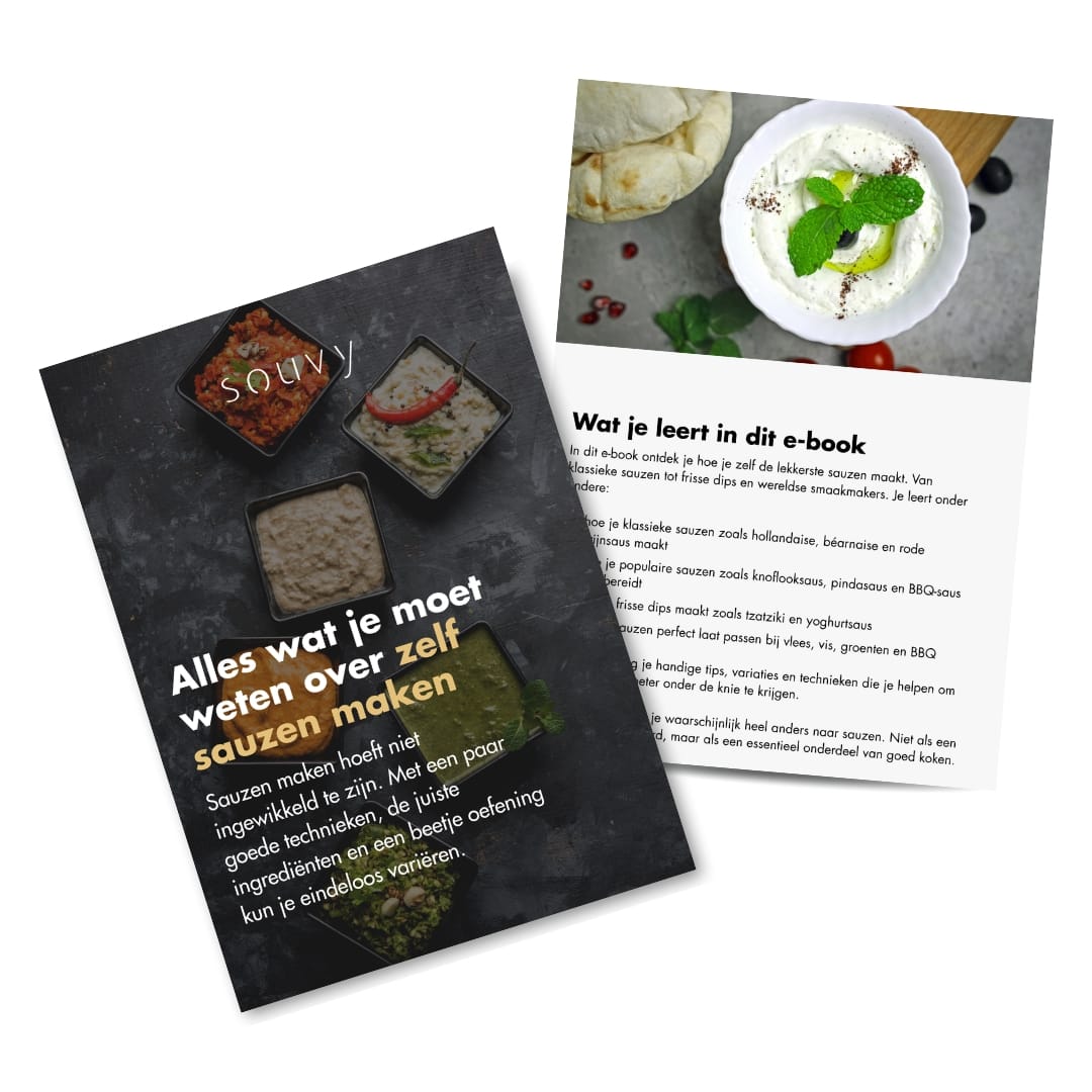 Alles over zelf sauzen maken