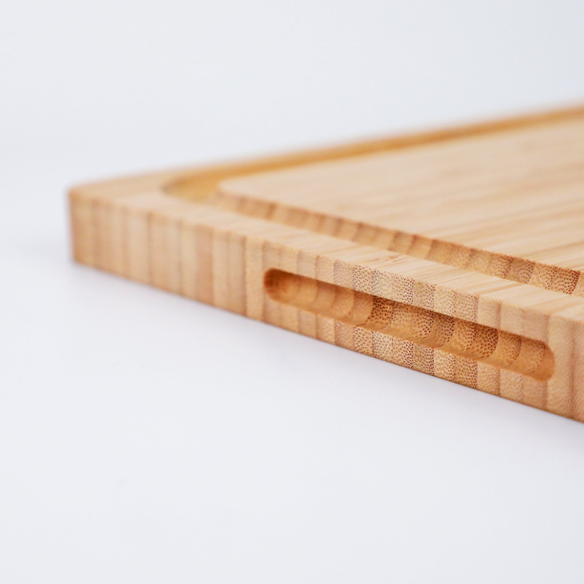 KOTAI bamboe snijplank met sapgeul 40 x 30 cm, productfoto 2