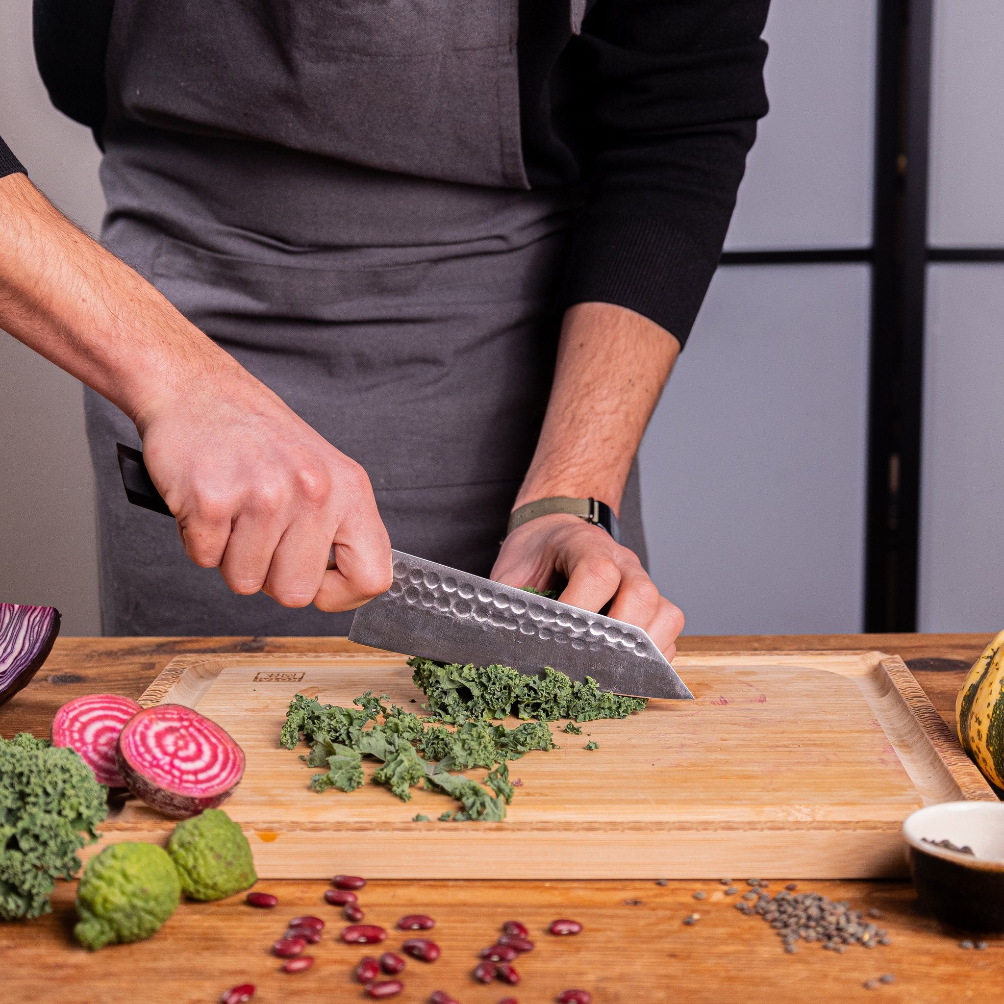 KOTAI Bunka Santoku 17 cm, productfoto 4