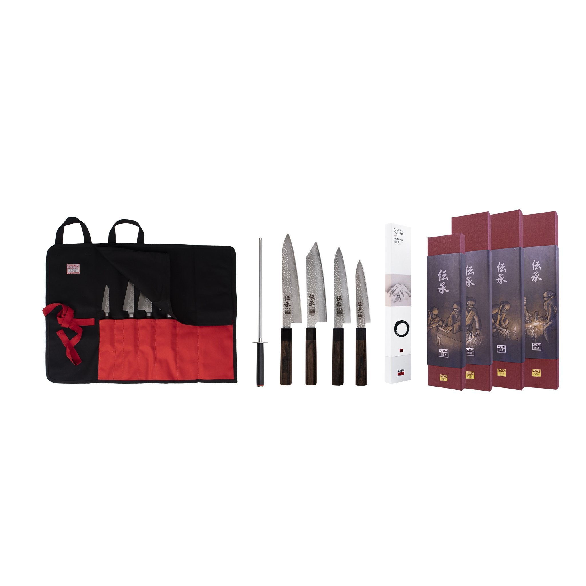 KOTAI Densho nomad set 6-delig, productfoto 2