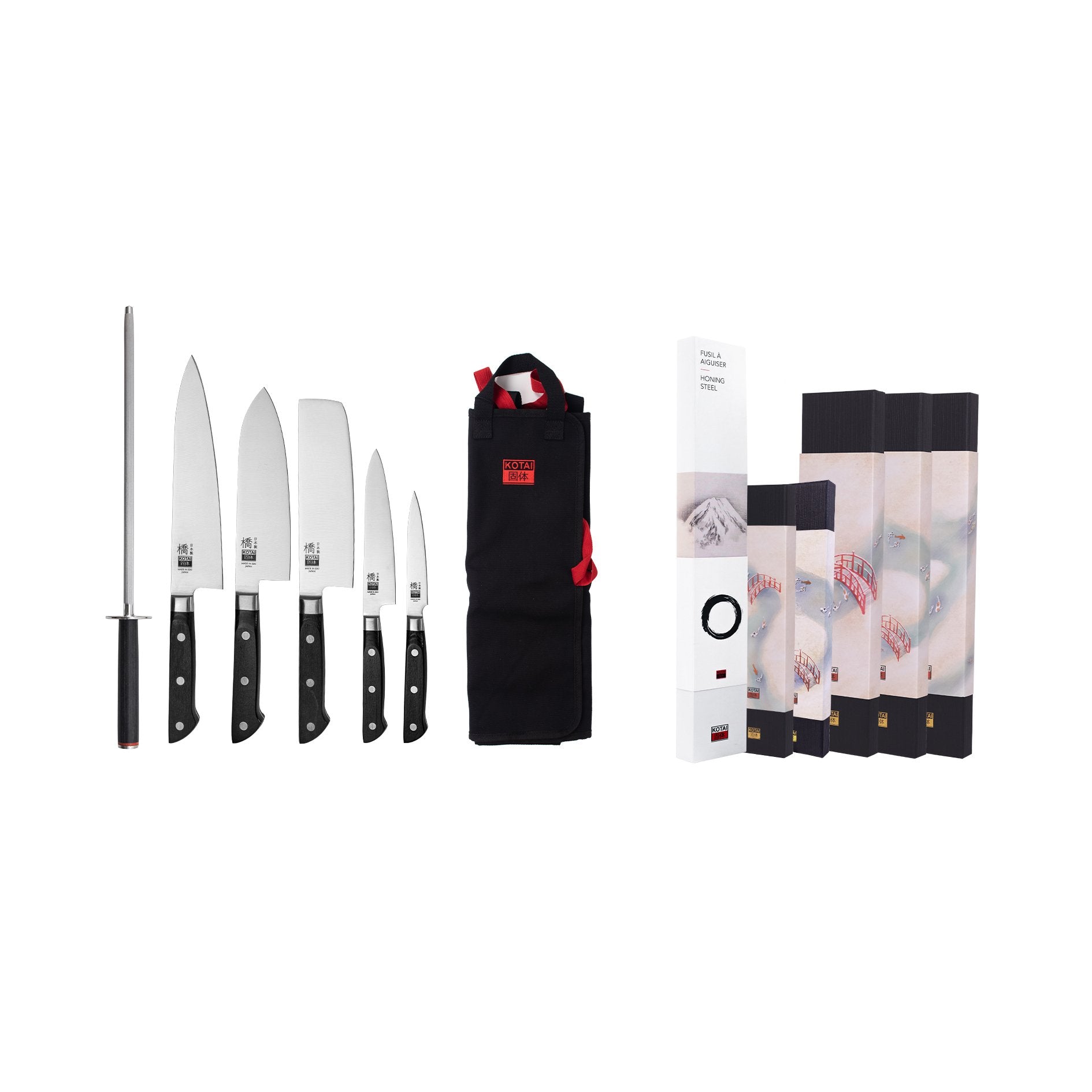 KOTAI Hashi Classic nomad set 7-delig, productfoto 2