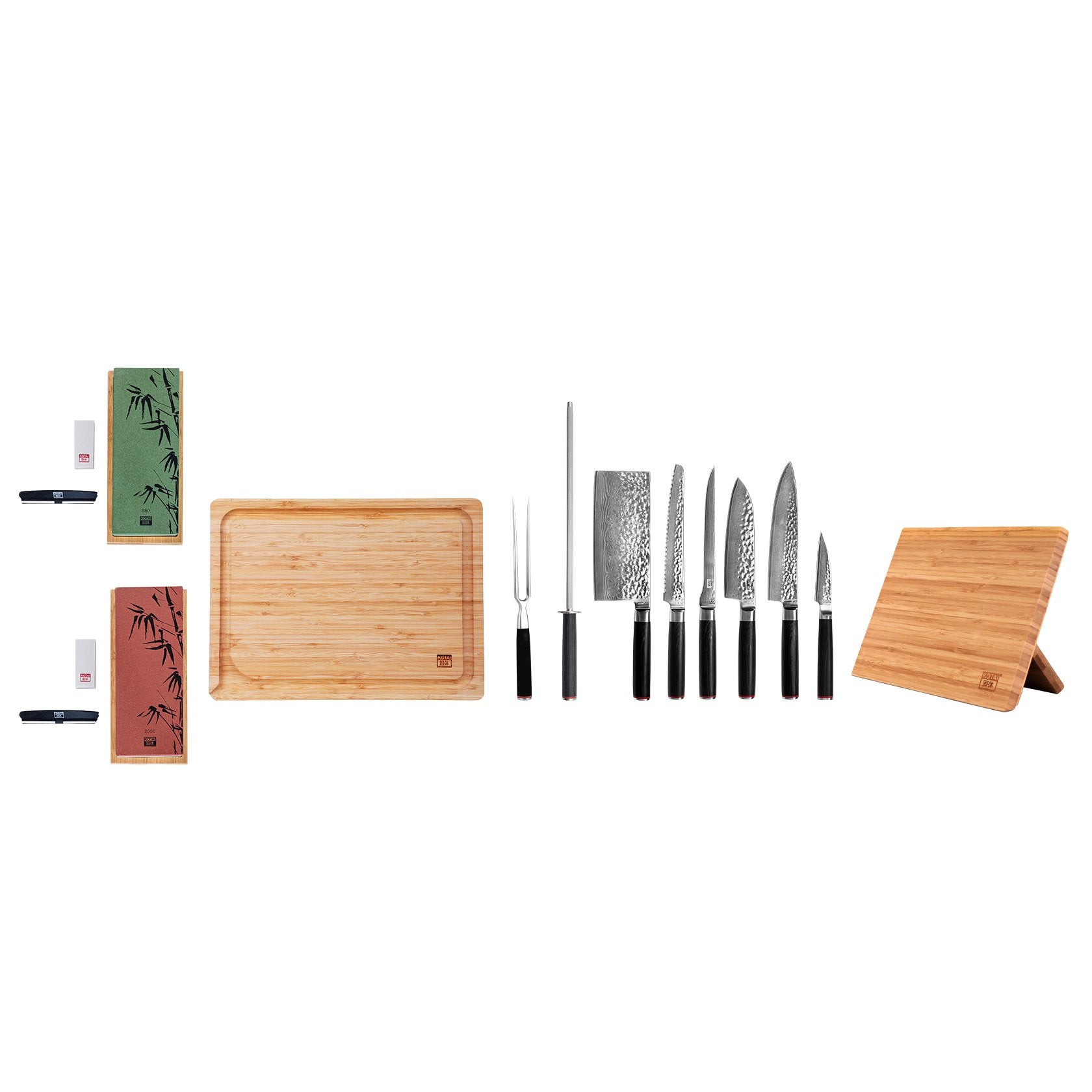 KOTAI Pakka Damascus deluxe set 12-delig