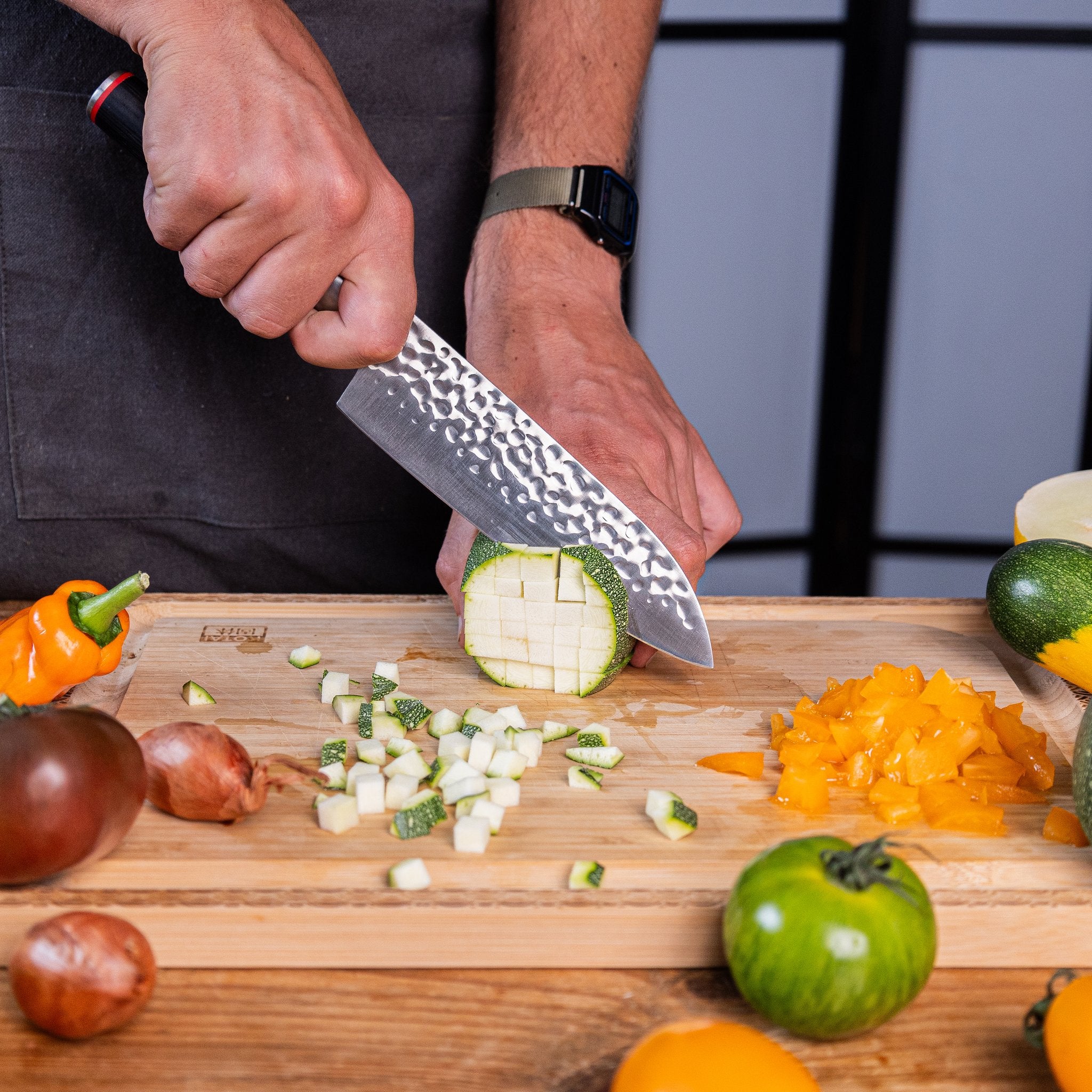 KOTAI Pakka Santoku 18 cm, productfoto 4