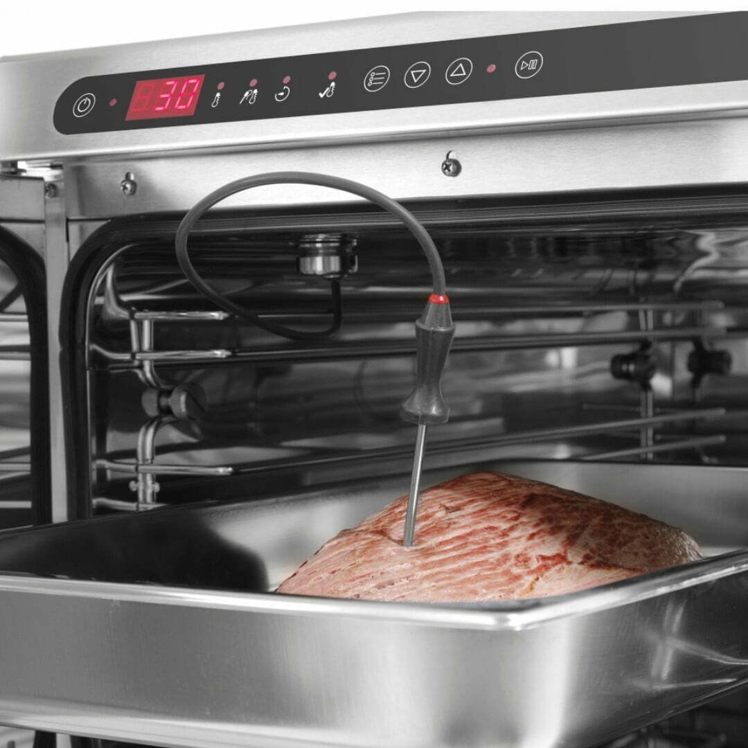Oven met temperatuurmeter