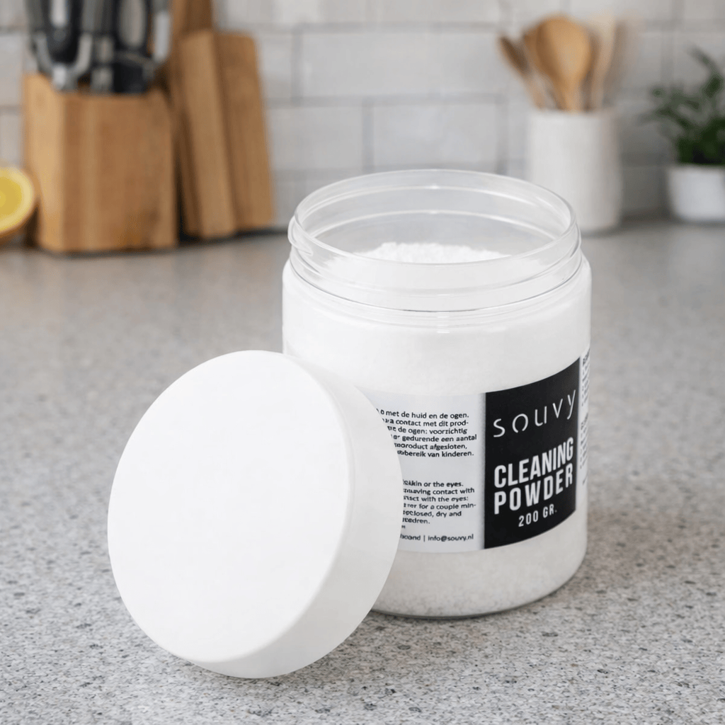 Sous vide cleaning powder