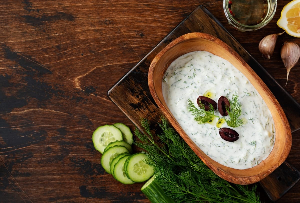 Tzatziki maken