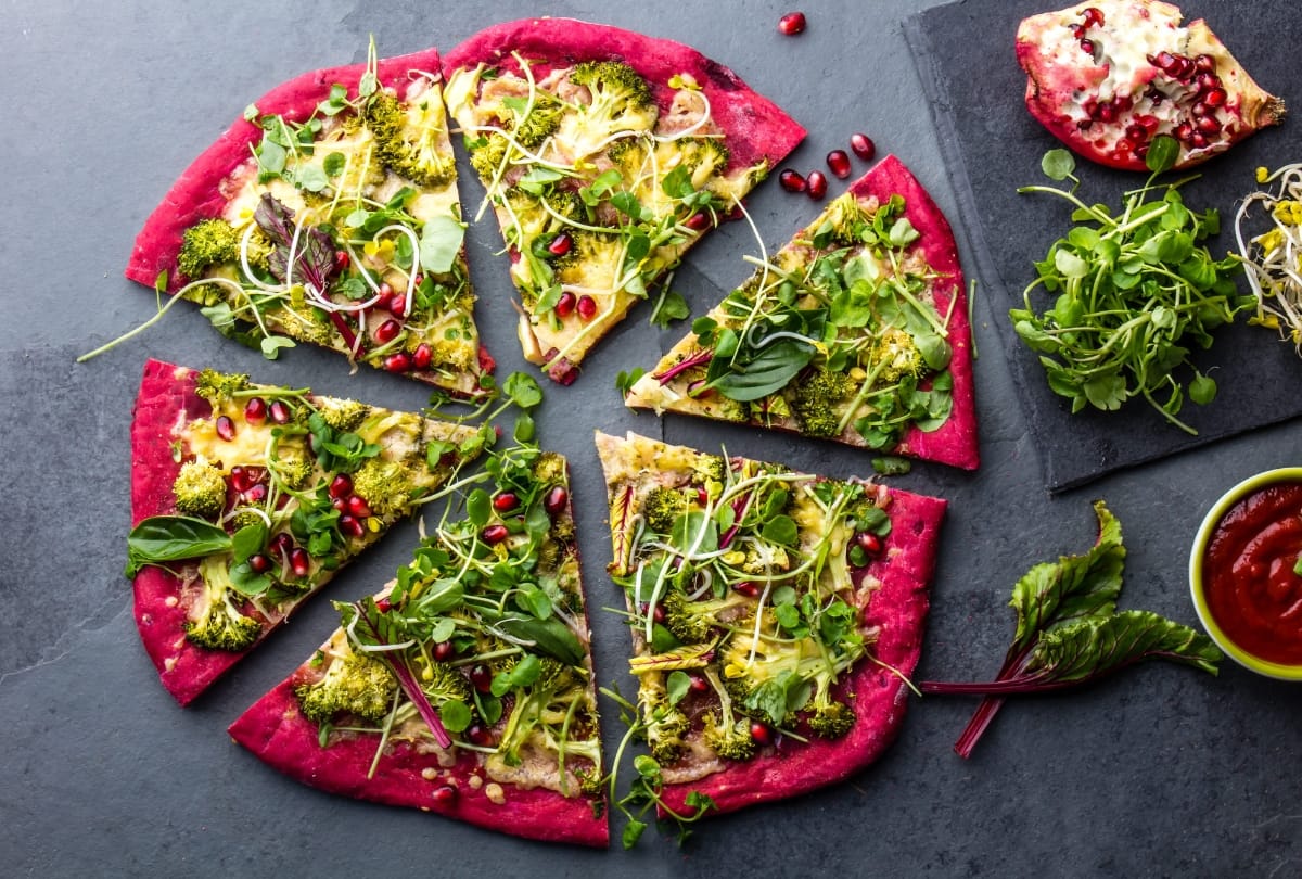 Zelf een gezonde pizza bodem maken voor kinderen