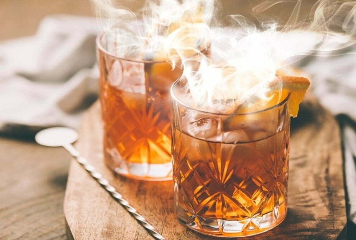 Gerookte old fashioned