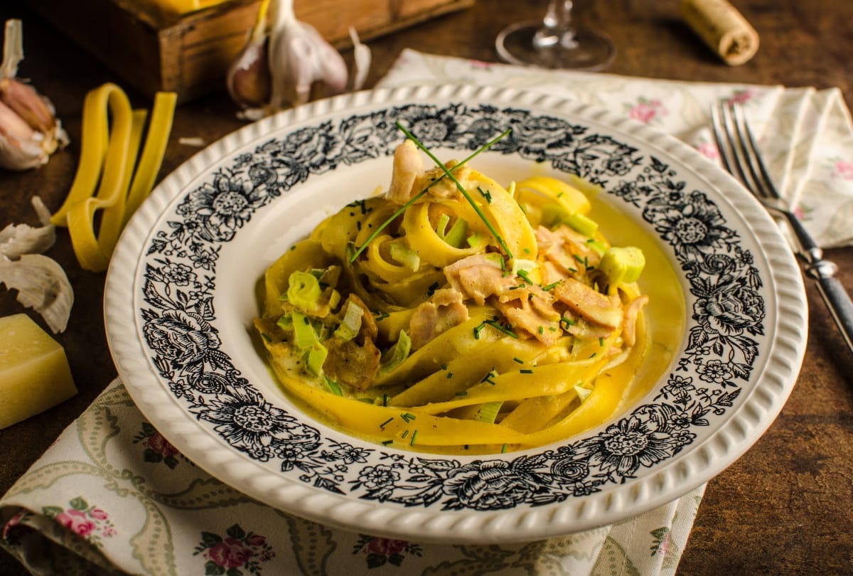 Het lekkerste tagliatelle met kip recept