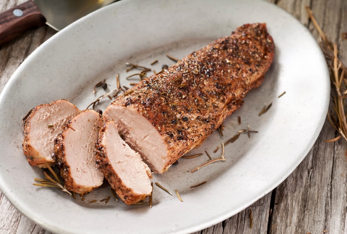 Varkenshaasjes uit de oven