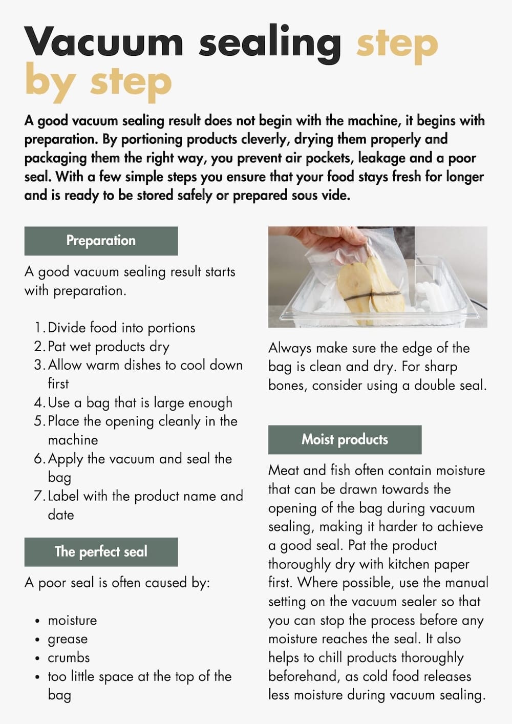 Everything you need to know about vacuum sealing