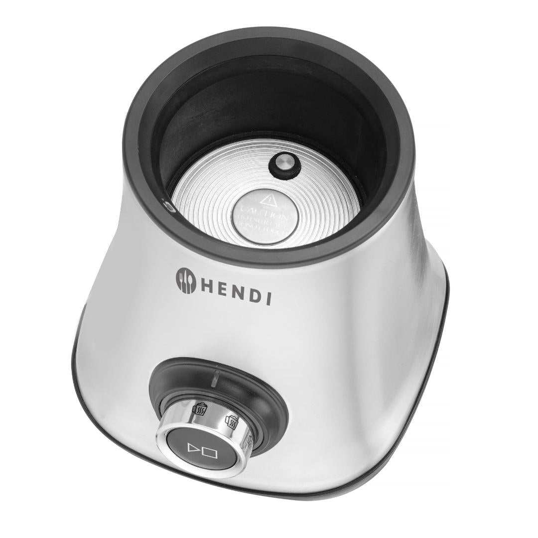 Morpilot Elektrische melkopschuimer, van roestvrij staal, 6-in-1 functie, inhoud 150 ml cappuccino of 350 ml warme melk Morpilot Elektrische melkopschuimer, van roestvrij staal, 6-in-1 functie, inhoud 150 ml cappuccino of 350 ml warme melk