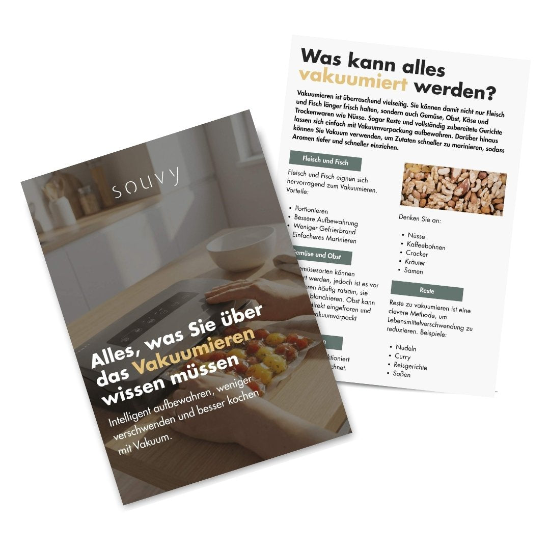 Alles, was Sie über das Vakuumieren wissen müssen
