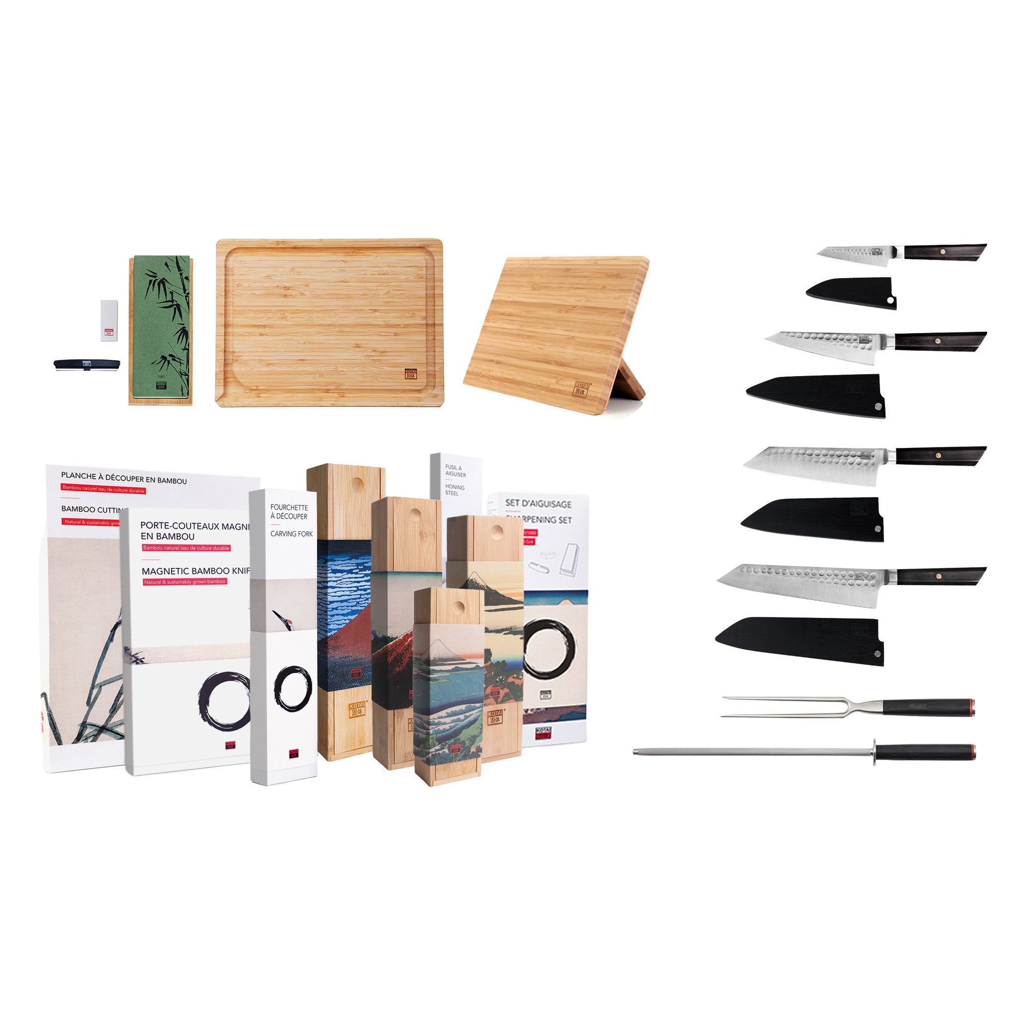 KOTAI Bunka deluxe set 9-delig, productfoto 2