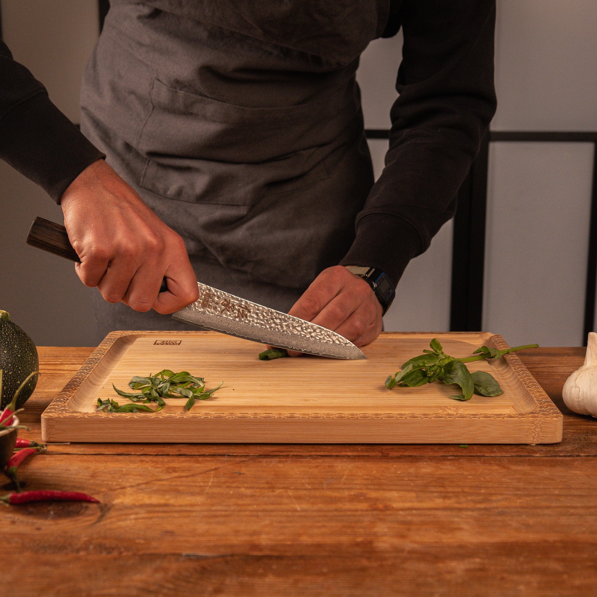 KOTAI Densho Gyuto koksmes 18 cm, productfoto 4