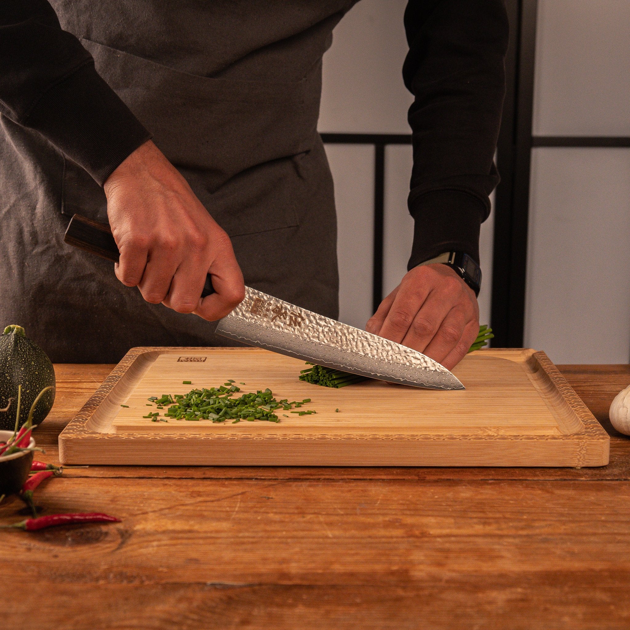 KOTAI Densho Gyuto koksmes 21 cm, productfoto 3