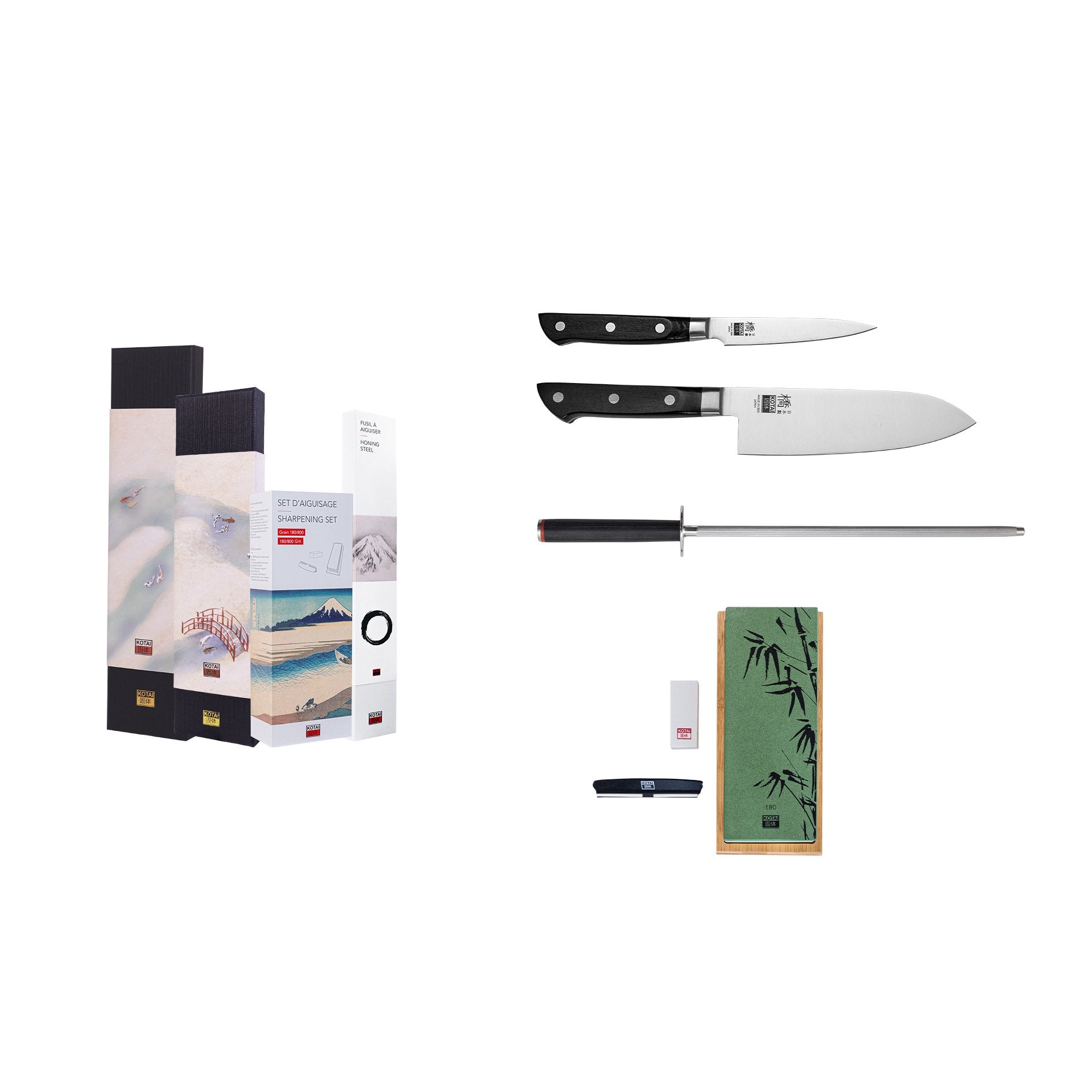 KOTAI Hashi Classic deluxe basisset 4-delig, productfoto 2