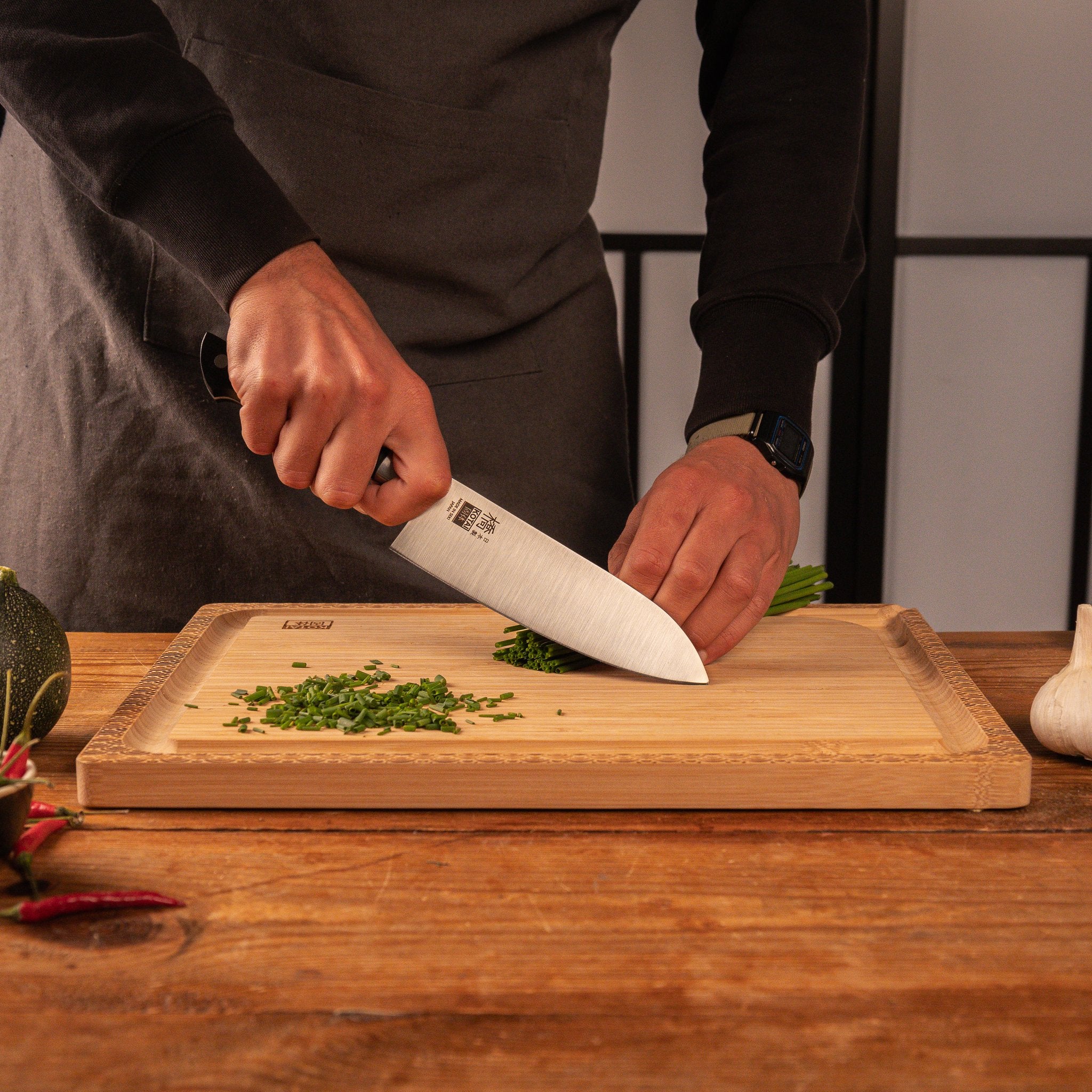 KOTAI Hashi Classic Santoku 17 cm, productfoto 3
