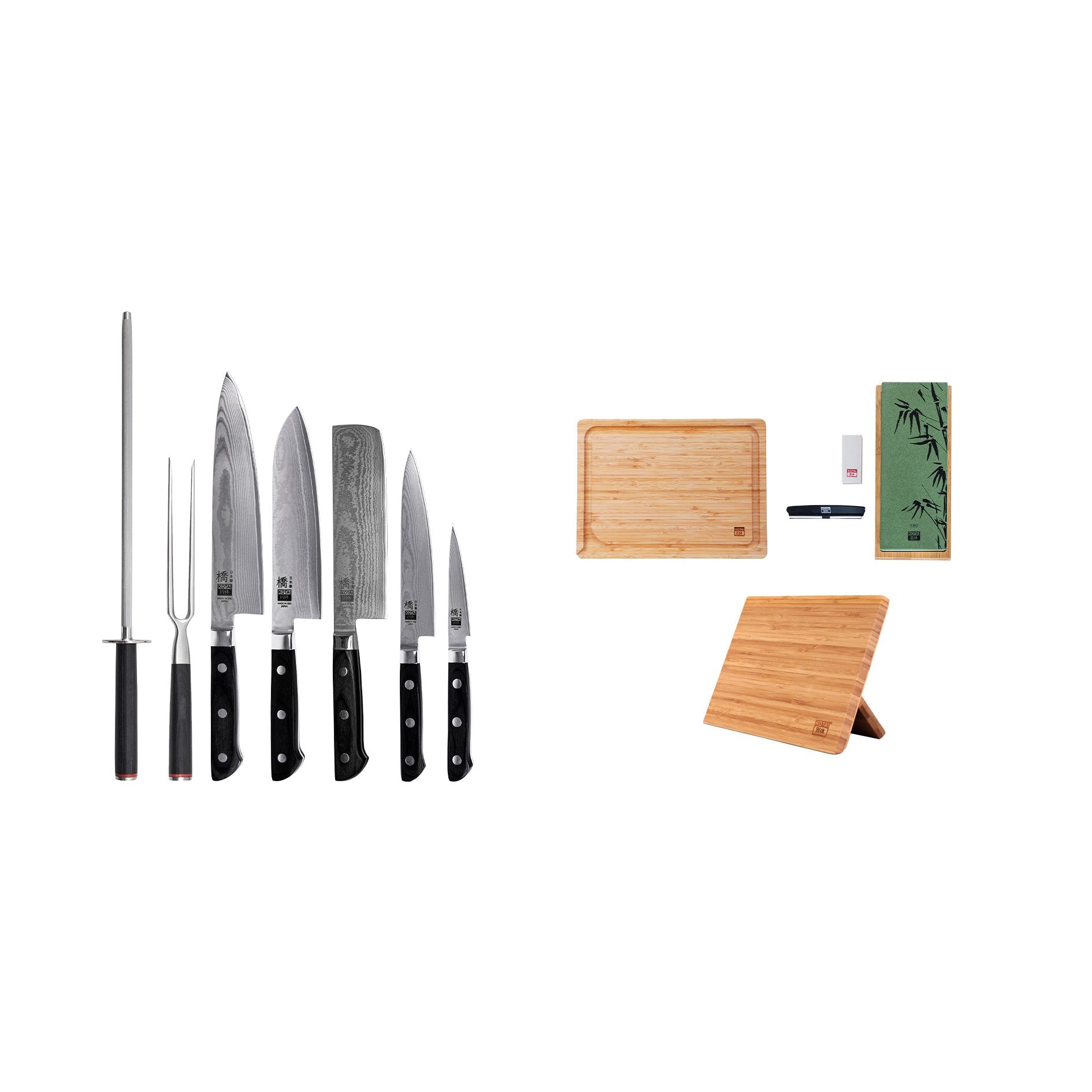 KOTAI Hashi Damascus deluxe set 10-delig