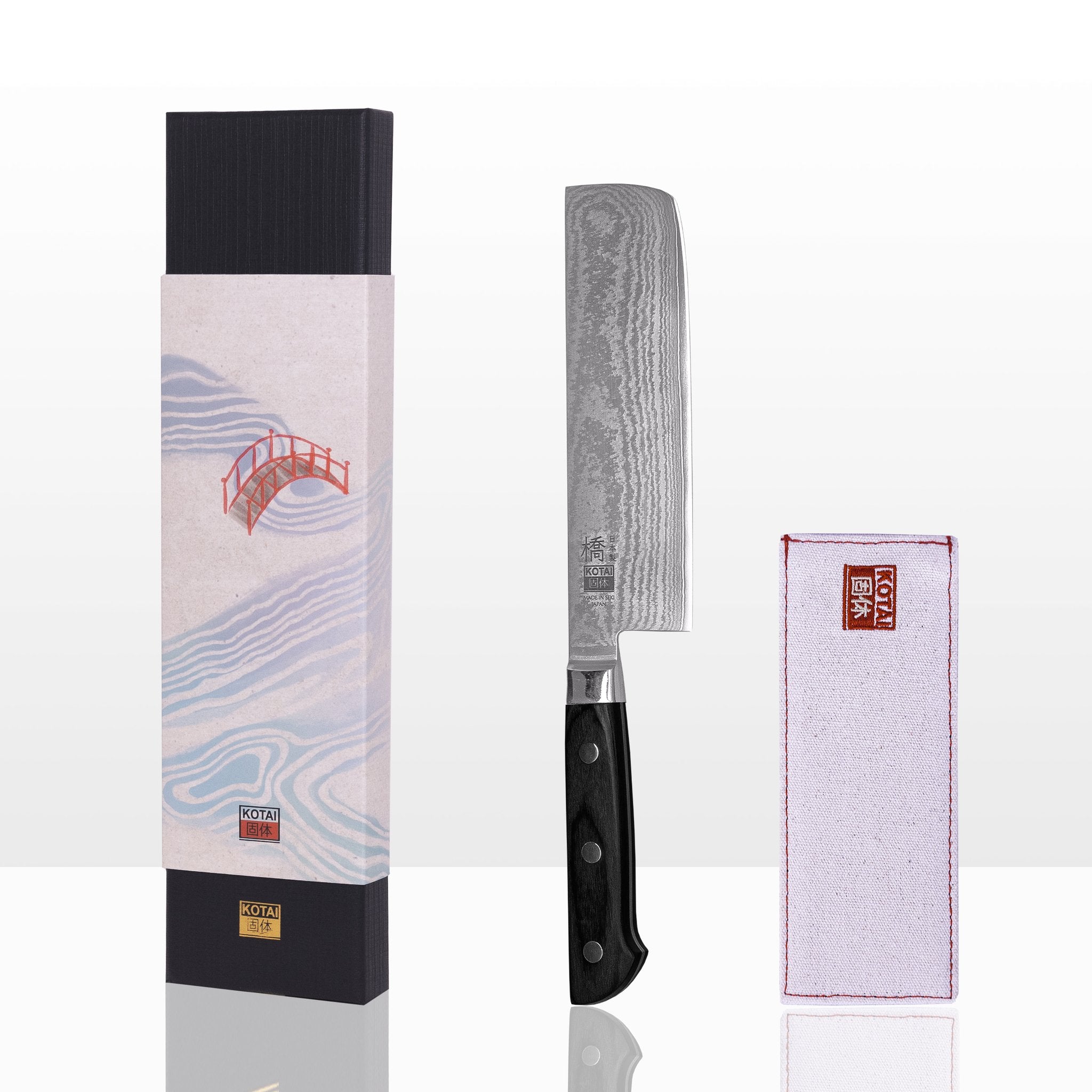KOTAI Hashi Damascus Nakiri 16 cm
