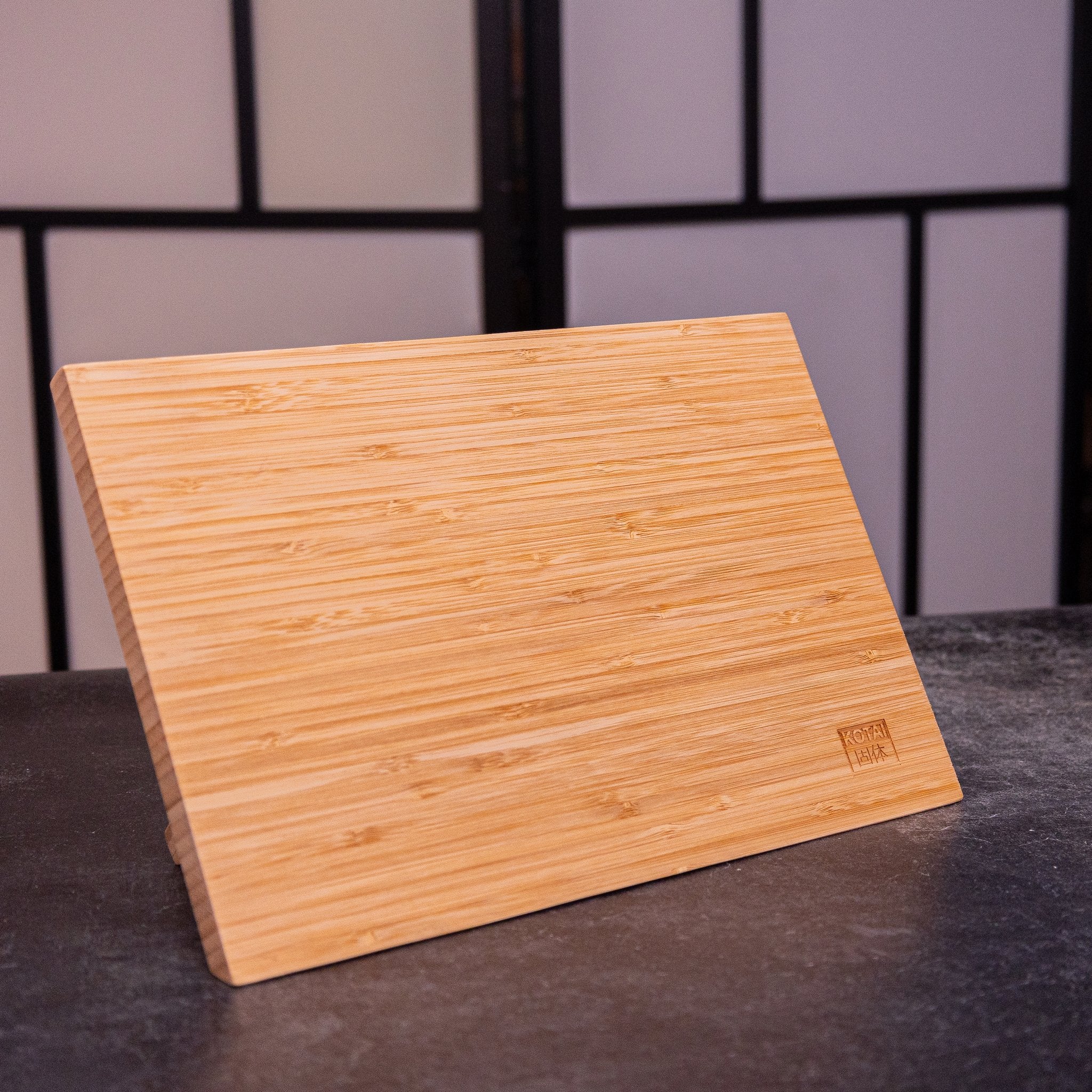 KOTAI magnetische bamboe messenhouder, productfoto 3