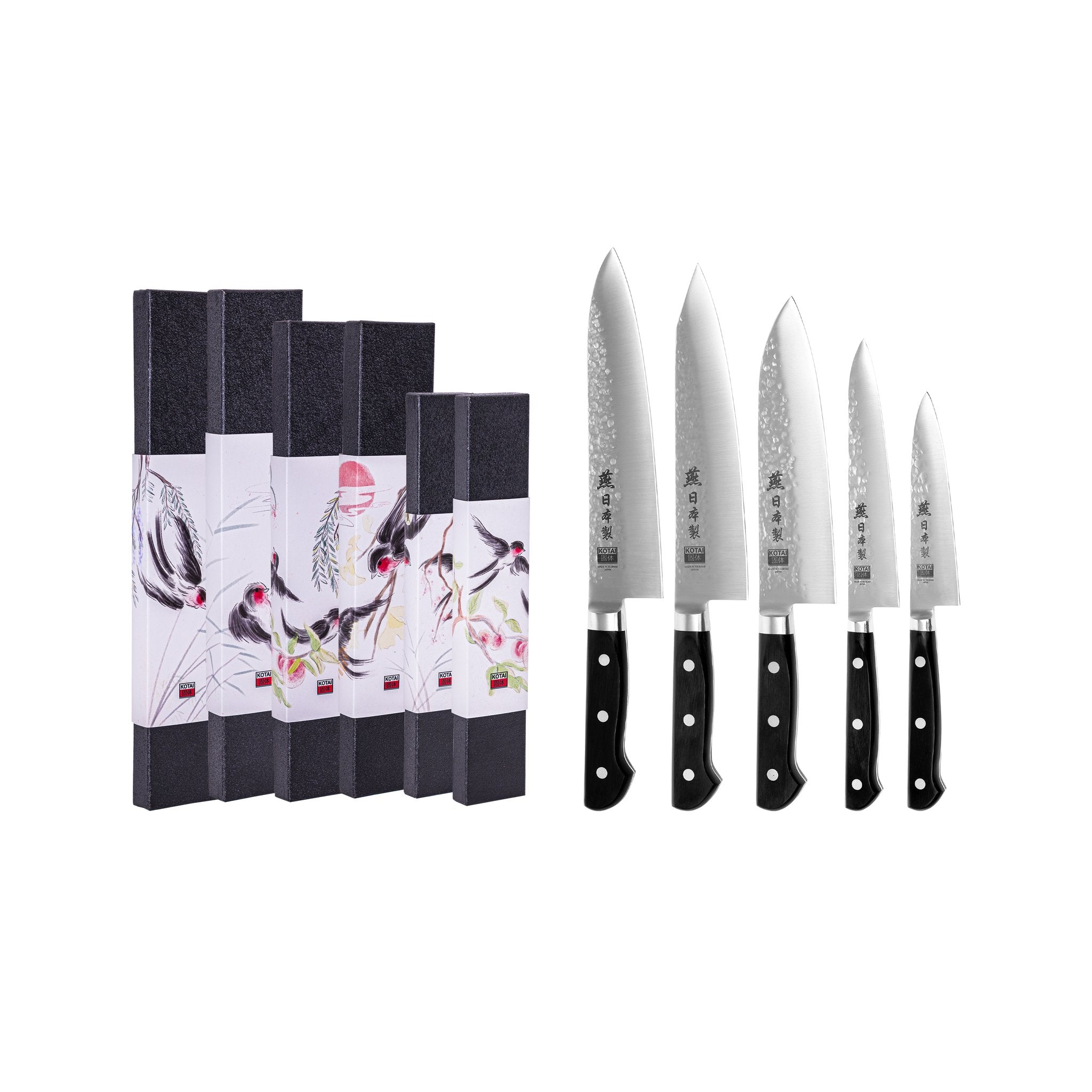 KOTAI Tsubame complete set 5 messen, productfoto 3