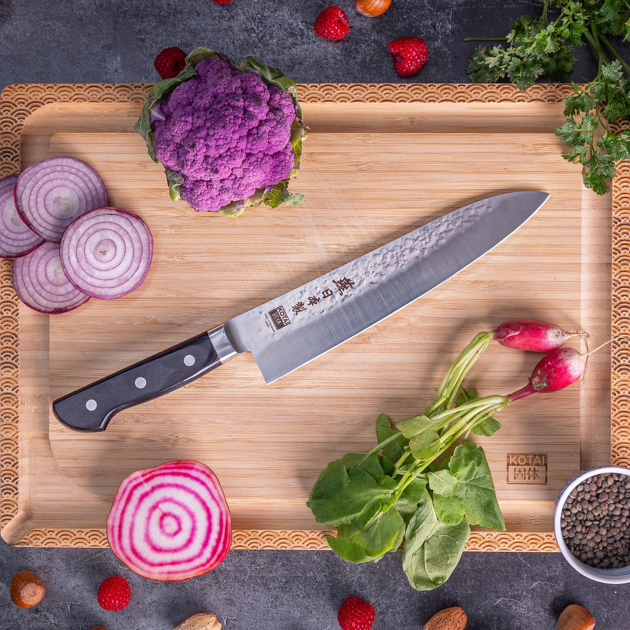 KOTAI Tsubame Gyuto koksmes 21 cm, productfoto 2