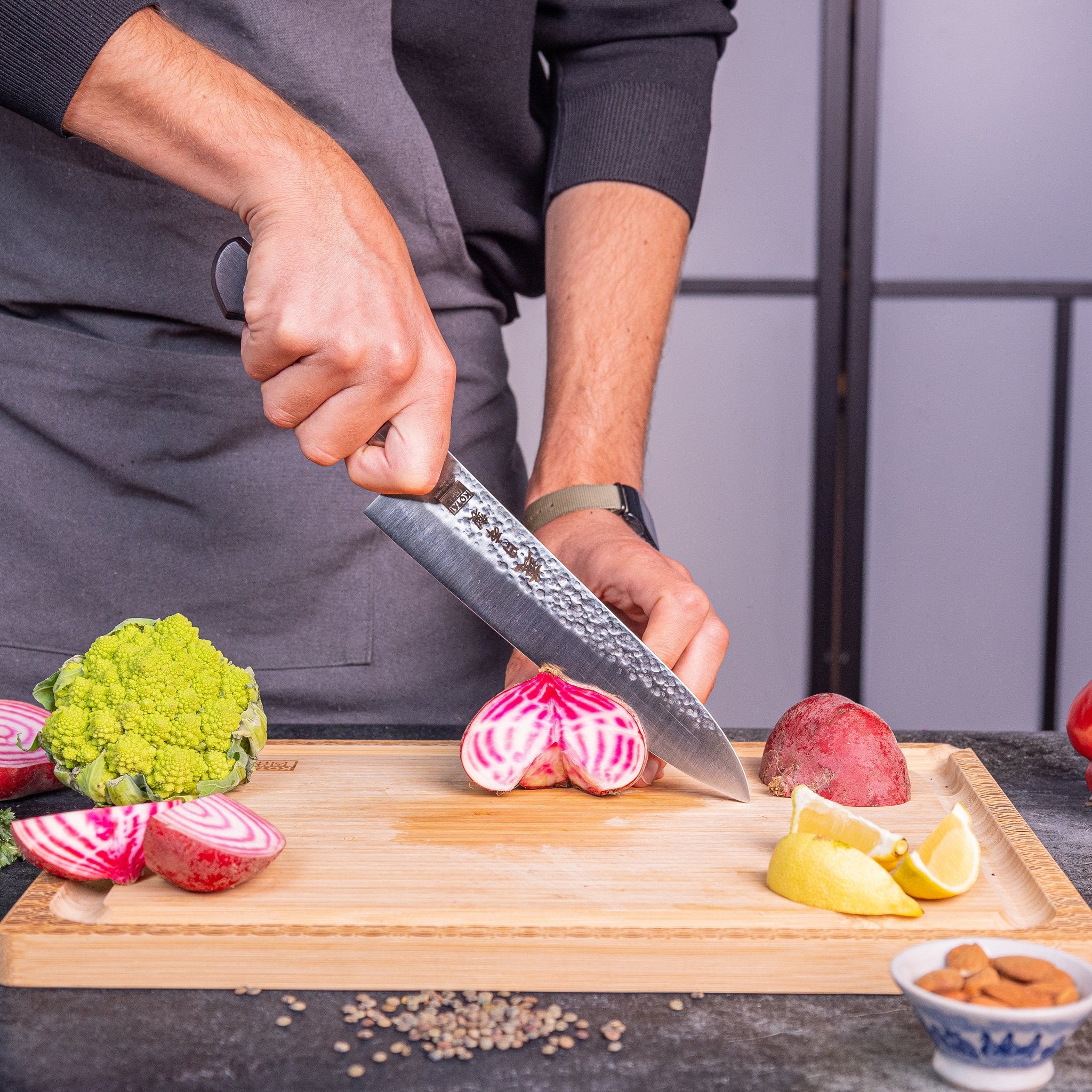 KOTAI Tsubame Gyuto koksmes 21 cm, productfoto 5