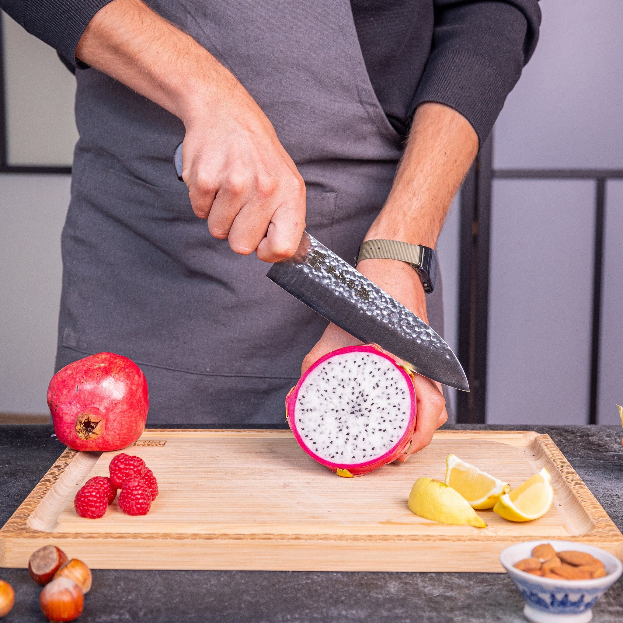 KOTAI Tsubame Santoku 18 cm, productfoto 3