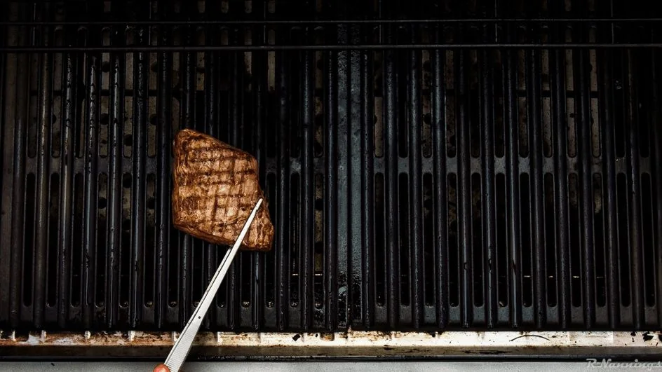 griller un steak sous vide
